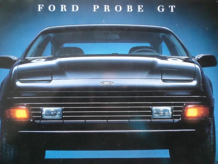 Brochure de la Ford Probe GT 1990, Livres, Autos | Brochures & Magazines, Ford, Enlèvement ou Envoi