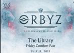 Tomorrowland - 2 Comfort Pass Orbyz - 18/07, Tickets en Kaartjes, Twee personen