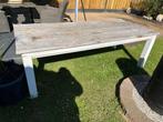 eiken tuintafel tafel, Tuin en Terras, Ophalen, Zo goed als nieuw, Vierkant, Hout
