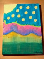 Zelf gemaakt kunstwerk, Antiek en Kunst, Kunst | Schilderijen | Modern, Ophalen of Verzenden