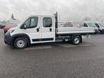 Peugeot Boxer L4 Dubbele Cabine Open Laadbak 140PK *0KM*, Auto's, Peugeot, 4 deurs, Monovolume, Start-stop-systeem, Bedrijf