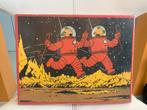 Ancien puzzle Tintin Dupondt lune NEUF, Ophalen of Verzenden, Kuifje, Nieuw