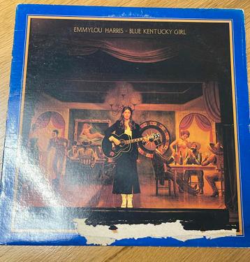 Emmylou Harris Blue Kentucky Girl LP