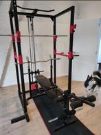 Squat rack met pulley, Ophalen, Gebruikt, Metaal, Krachtstation
