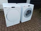 Jonge Miele set 1600 wasmachine en condensdroger, Elektronische apparatuur, Droogkasten, Ophalen, 6 tot 8 kg, Minder dan 85 cm