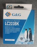 Brother Inktcartridge LC223 BK - 14,8 ml, Computers en Software, Printerbenodigdheden, Ophalen of Verzenden, Nieuw, Cartridge