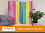 Kamerschermen Scheidingswand Roomdivider Kleuren, Huis en Inrichting, Verzenden, Nieuw