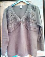 Pull marron dame 46, Ophalen of Verzenden, Zo goed als nieuw