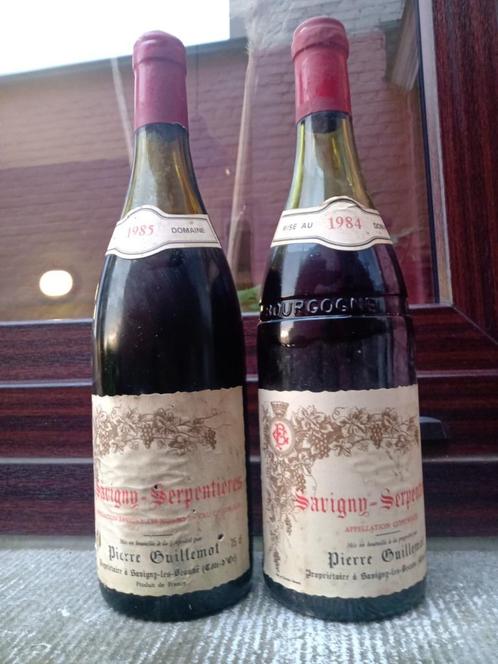 Beaune Premier Cru Savigny Serptières 84 & 85 Pierre Guillem, Verzamelen, Wijnen, Ophalen