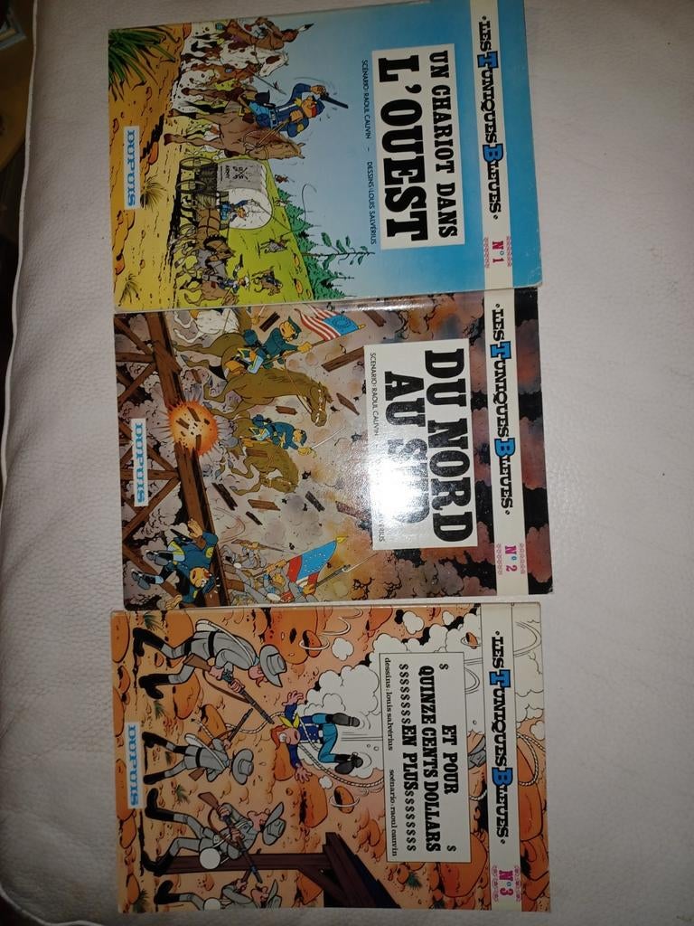 quasi gratuit 1977 Les tuniques bleus 1,2,3, Enlèvement