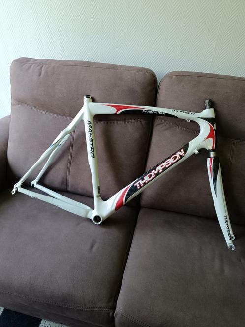 Cadre THOMPSON MAESTRO carbone, Fietsen en Brommers, Fietsen | Racefietsen, Zo goed als nieuw, Carbon, Ophalen