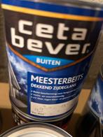 Cetabever dekkende beits ral 9002, grijswit 0,75liter, Ophalen of Verzenden, Nieuw, Materiaal