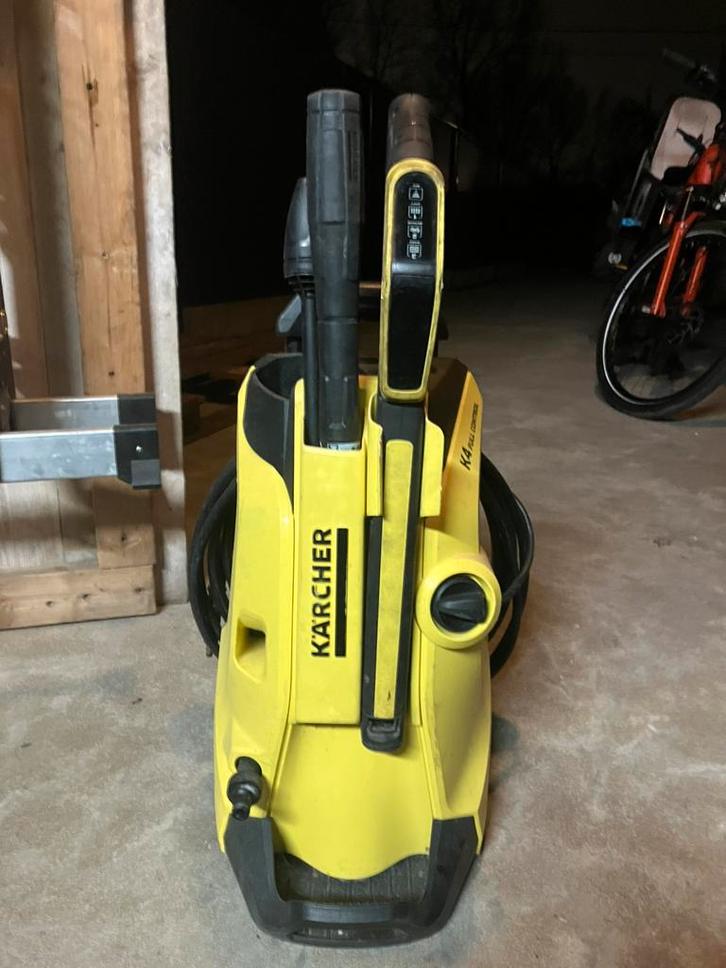 Karcher k4 full control, Jardin & Terrasse, Nettoyeurs haute pression, Utilisé, Électrique, Avec pression d'eau réglable, Avec arrêt et démarrage automatiques