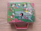 Vintage houten blokpuzzel 12 stukjes, Kinderen en Baby's, Speelgoed | Kinderpuzzels, Ophalen, 10 tot 50 stukjes, Van hout