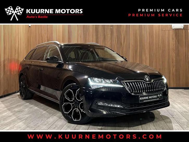 Skoda Superb Combi 2.0 TDI DSG Alu19"/Led/Cam/Gps *1j garant, Auto's, Skoda, Te koop, Superb, ABS, Achteruitrijcamera, Airbags