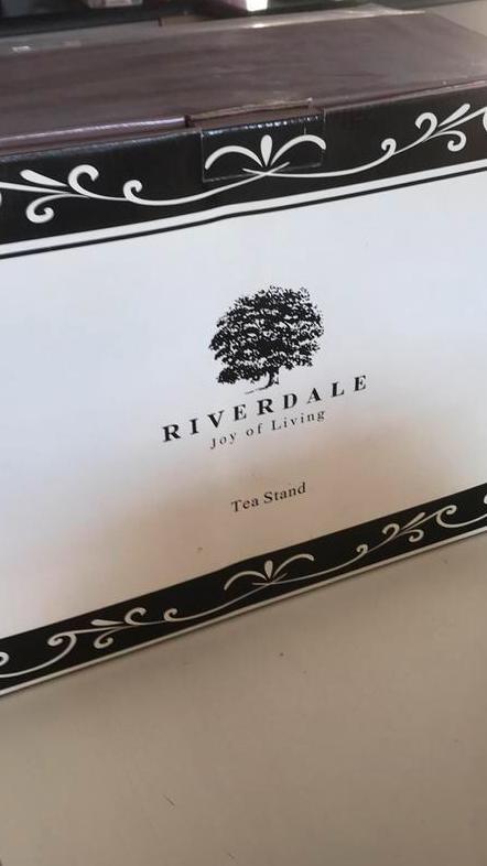 Prachtig theeservies riverdale, Huis en Inrichting, Keuken | Servies, Zo goed als nieuw, Compleet servies, Overige materialen