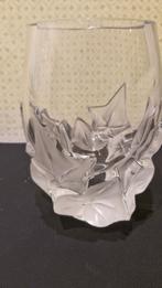 Lalique France - Hedera vaas in helder en mat kristal -, Antiek en Kunst, Antiek | Glaswerk en Kristal, Ophalen of Verzenden