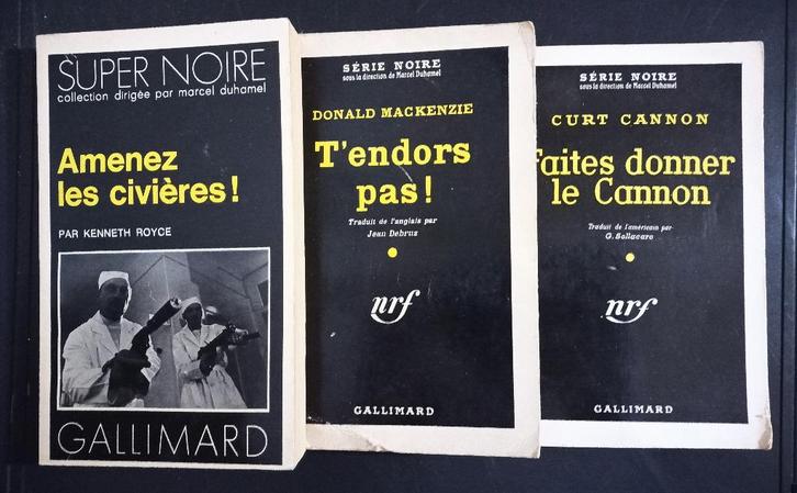 Fleuve Noir Collection NRF Gallimard, Livres, Policiers, Utilisé, Enlèvement