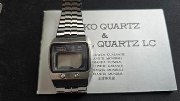 SEIKO Digital Quartz watch 0634-5019 beschikbaar voor biedingen