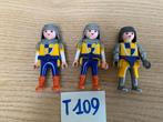 PLAYMOBIL T109 - LOT 3 RIDDERS, Kinderen en Baby's, Speelgoed | Playmobil, Ophalen of Verzenden, Nieuw, Los Playmobil