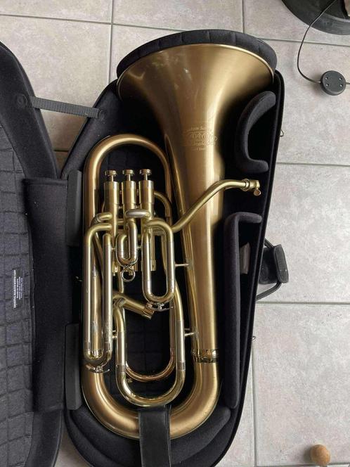 Adams E2 Eufonium, Muziek en Instrumenten, Blaasinstrumenten | Tuba's, Zo goed als nieuw, Euphonium of Tenortuba, Met koffer of draagtas