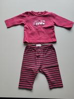 Setje P'tit Filou maat 56, Kinderen en Baby's, Babykleding | Maat 56, Ophalen, Meisje, Zo goed als nieuw, Setje