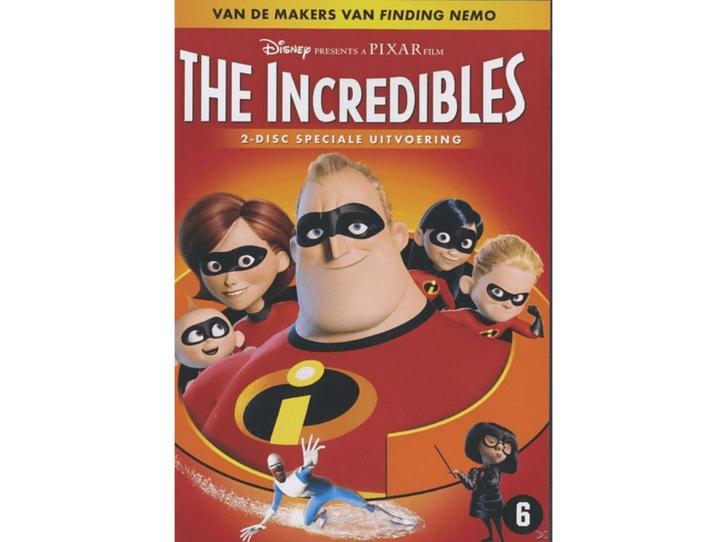 Disney dvd - The Incredibles ( 2 disc - uitvoering ), Cd's en Dvd's, Dvd's | Tekenfilms en Animatie, Ophalen of Verzenden