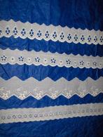 Galon brodé blanc., Ophalen of Verzenden, Nieuw