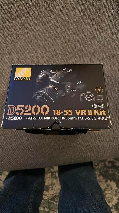 Nikon D5200 + AF-S DX NIKKOR 18-55mm, Audio, Tv en Foto, Fotocamera's Digitaal, Zo goed als nieuw, Spiegelreflex, Nikon, Minder dan 4 keer