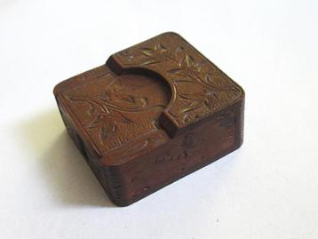 Antieke zakhorloge etui, Zwarte Woud Germany, 19ste eeuw. beschikbaar voor biedingen