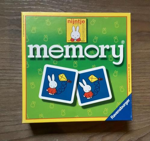 Ravensburger Nijntje memory, Hobby en Vrije tijd, Gezelschapsspellen | Kaartspellen, Zo goed als nieuw, Een of twee spelers, Ophalen of Verzenden