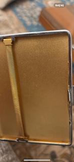 Verzilverd sigarettendoosje, Ophalen of Verzenden, Zilver