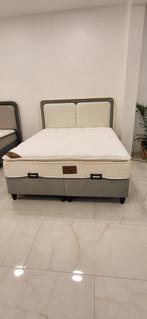 2persoonsbed, Huis en Inrichting, Ophalen, Wit