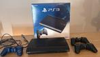 Playstation 3 Super Slim incl doos en controllers, Games en Spelcomputers, Spelcomputers | Sony PlayStation 3, Ophalen, Zo goed als nieuw