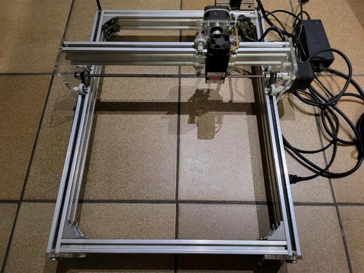 Lasergraveerder 5,5 W Mini CNC-lasergraveerder, Computers en Software, 3D Printers, Gebruikt, Ophalen