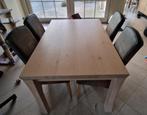 eettafel, Huis en Inrichting, Tafels | Eettafels, Ophalen, Gebruikt, 50 tot 100 cm, Landelijk