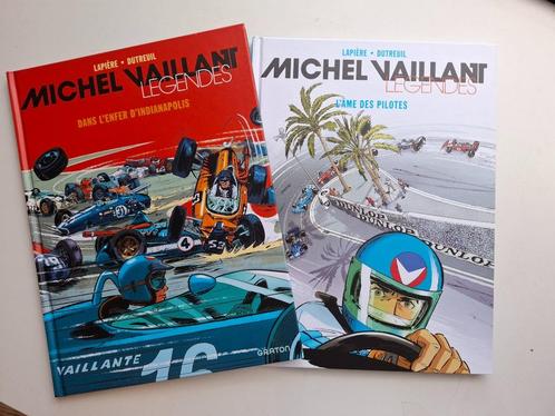 MICHEL VAILLANT LEGENDES TOMES 1 ET 2 TBE TOUS EO, Boeken, Stripverhalen, Zo goed als nieuw, Complete serie of reeks, Ophalen of Verzenden