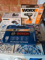 Visseuse perceuse worx nouvel plus accessoirs bosh bleu, Ophalen, Zo goed als nieuw
