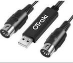 Clavier de musique vers USB, câble MIDI à 5 broches de 3 m, Enlèvement ou Envoi, Neuf, 2 à 5 mètres