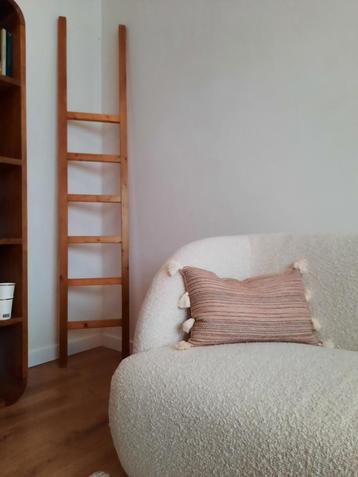 Vintage Scandinavische Design Ladders van Lundia beschikbaar voor biedingen