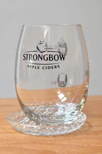 SET VAN 6 NIEUWE ORIG CIDERGLAZEN STRONGBOW 25 CL/RITZENHOFF beschikbaar voor biedingen