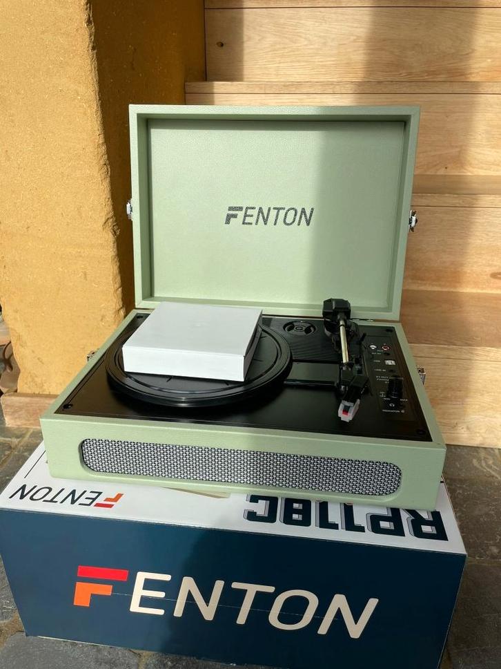 Fenton platenspeler bluetooth, Audio, Tv en Foto, Platenspelers, Nieuw, Platenspeler, Overige merken, Ophalen of Verzenden