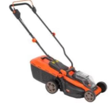Powerplus Dual Power accu grasmaaier 34cm, Tuin en Terras, Grasmaaiers, Ophalen, Cirkelmaaier, Accu-grasmaaier, Opvangbak