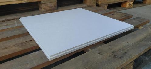 Dalles de faux‑plafond  – 600  600 mm – Bord décaissé (Reck, Doe-het-zelf en Bouw, Isolatie en Afdichting, Zo goed als nieuw, Dakisolatie