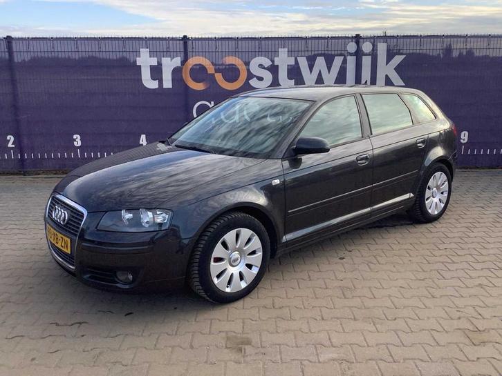 2007 - Audi - A3 Sportback - 1.6 FSI Ambition - Personenauto, Auto's, Audi, Bedrijf, A3, Overige brandstoffen, Euro 4, Stadsauto