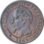 Napoleon III, 2 Centimes, 1862, Bordeaux K, Postzegels en Munten, Munten | Europa | Niet-Euromunten, Frankrijk, Ophalen of Verzenden