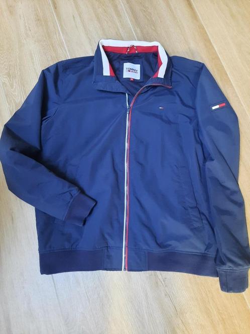 Zomerjas Tommy Hilfiger (maat XL-XXL), Kleding | Heren, Jassen | Zomer, Zo goed als nieuw, Maat 56/58 (XL), Blauw, Ophalen of Verzenden