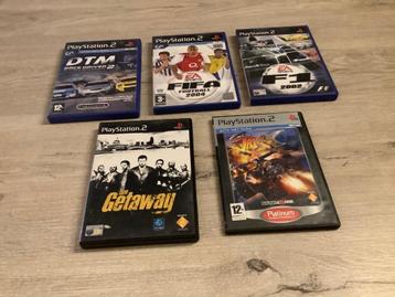 Playstation 2 verschillende games  beschikbaar voor biedingen