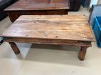 Massief houten salontafel – 100 x 60 x 40 cm, Ophalen, Gebruikt, 100 tot 150 cm, 50 tot 100 cm