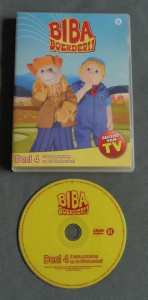 BIBA BOERDERIJ BIBABOERDERIJ DEEL 4 dvd Nederlands gesproken, Cd's en Dvd's, Dvd's | Tekenfilms en Animatie, Zo goed als nieuw